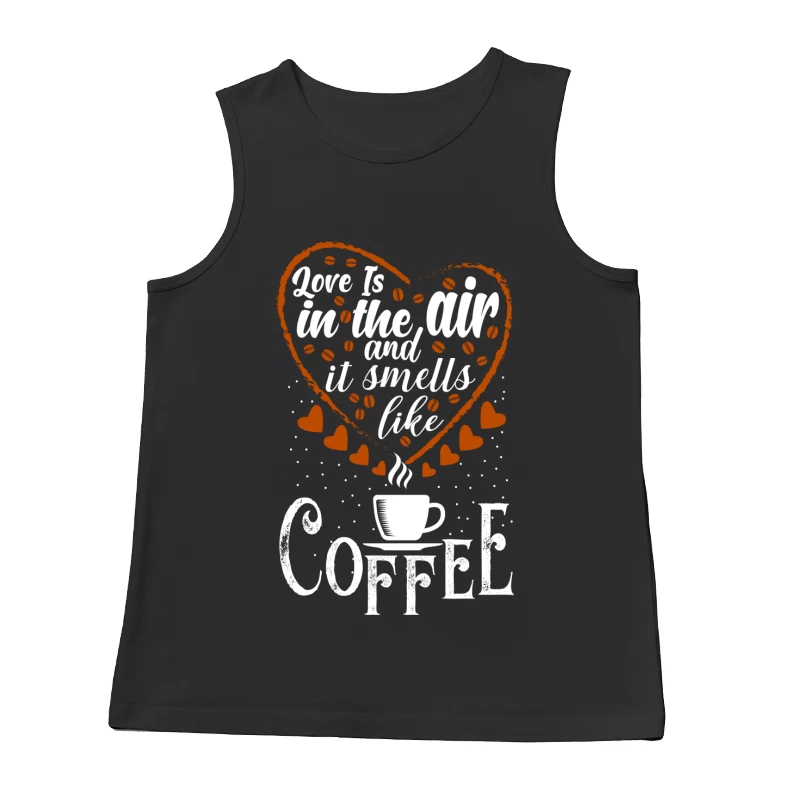 Amour et Café Homme Débardeur