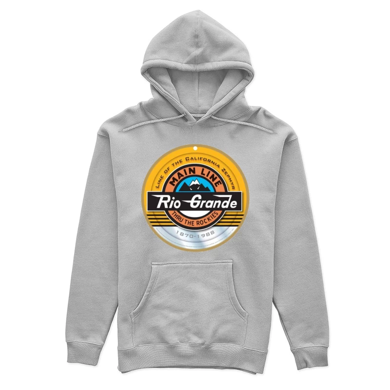 Denver and Rio Grande 2 Female Pullover Hoodie