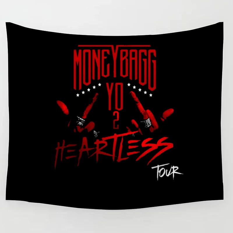 Moneybagg Yo - YO 2 Heartless Album Cover Art Tapestry