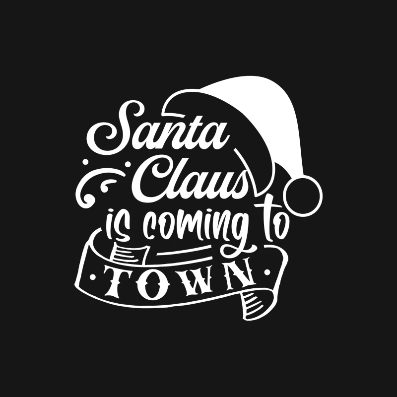 Design de Noël joyeux avec le Père Noël Homme Manches Longues T-Shirt