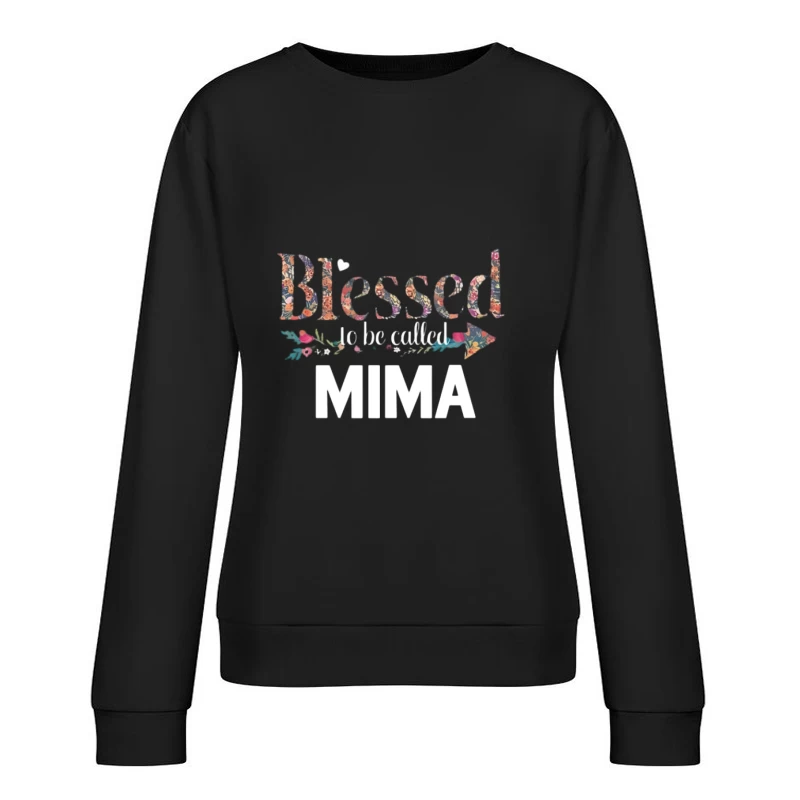 Design béni Mima Femme Sweat-shirt à enfiler