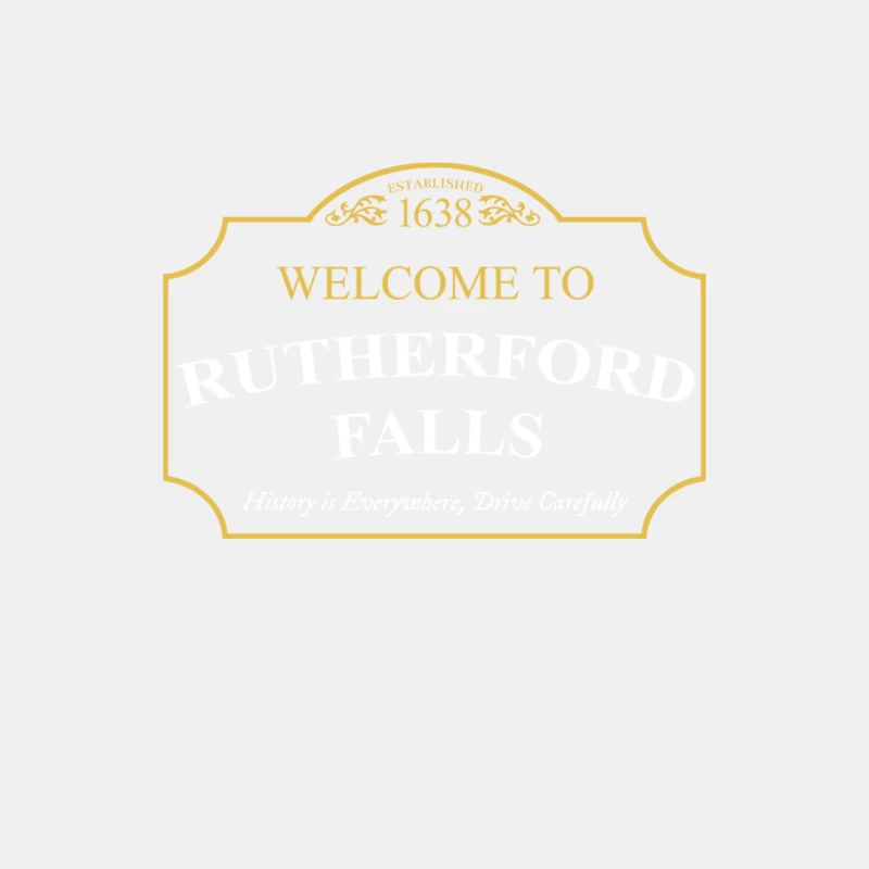 Welcome to Rutherford Falls Male Tank Top