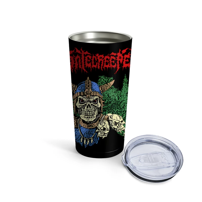 Gatecreeper Skull Spartan Travel Mug