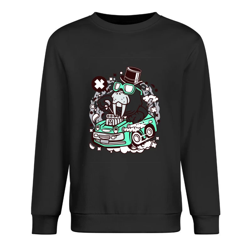Morse chic en voiture surpuissante Homme Sweat-shirt à enfiler