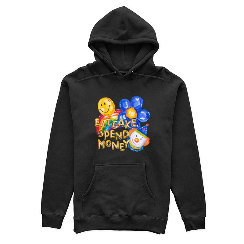 Lustige bunte Illustrationen Damen Pullover Hoodie