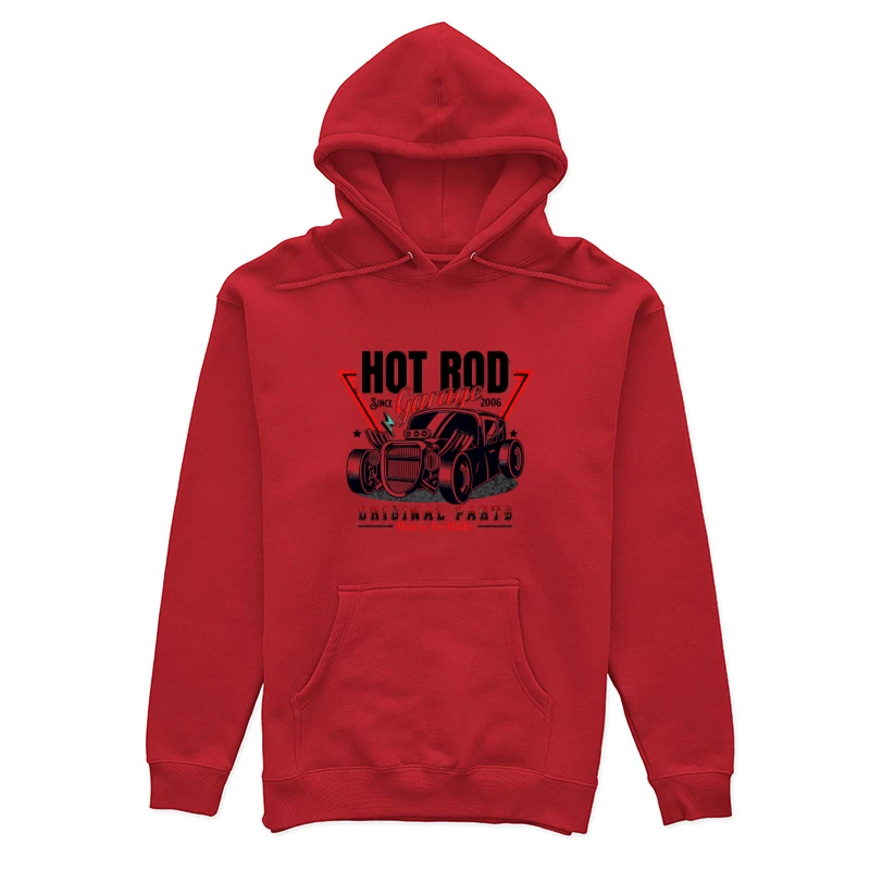 Hot Rod Garage Design mit Originalteilen Damen Pullover Hoodie