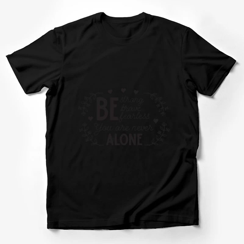 Motivation et Encouragement Floral Homme T-Shirt