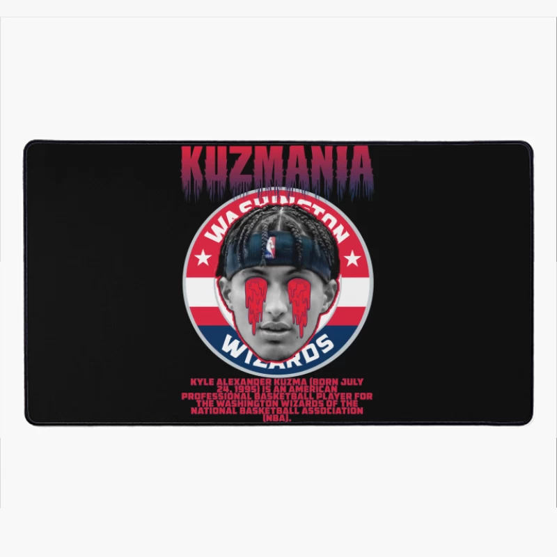 Kuzmania - Kyle Kuzma Artwork Desk Mat