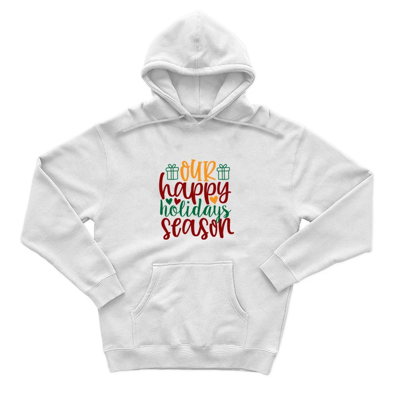 Joyeuses Fêtes Lumineuses Homme Sweat à capuche
