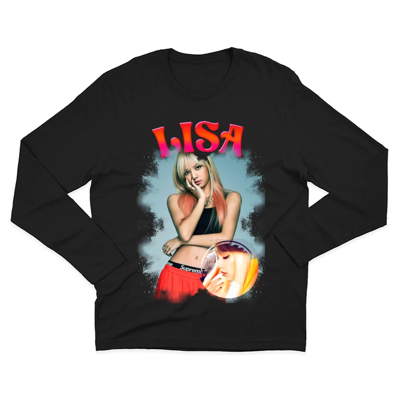 Fashion and Music Icon Male Long Sleeve T-Shirt