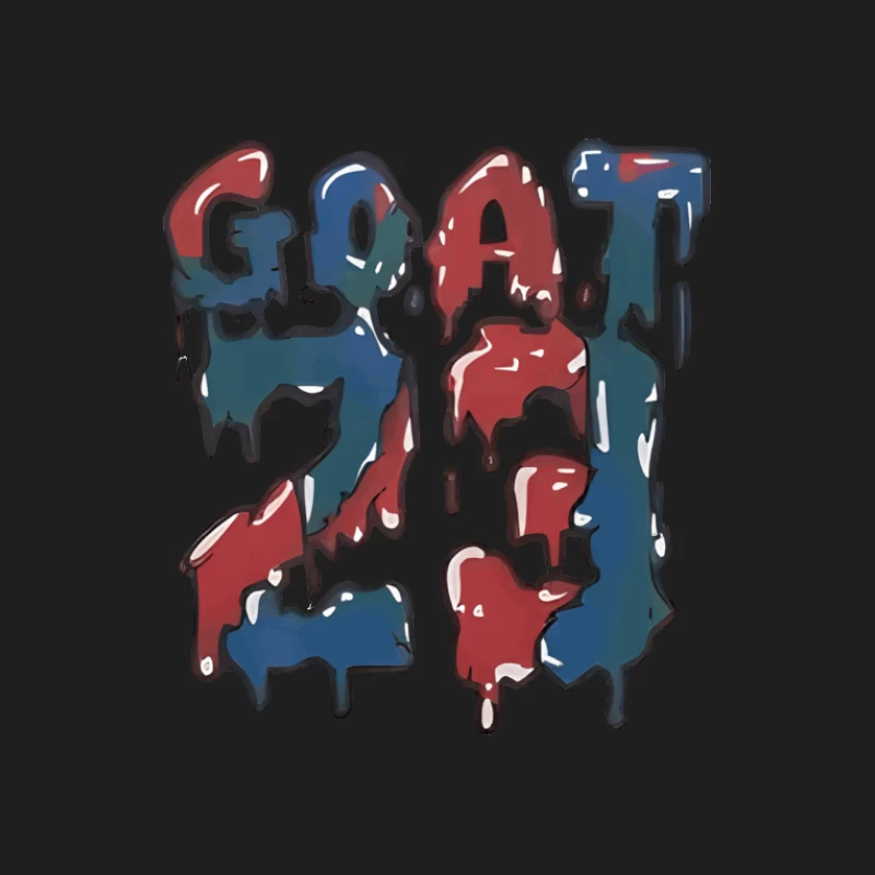 Bunte G.O.A.T. 23 Grafik Herren Tanktops