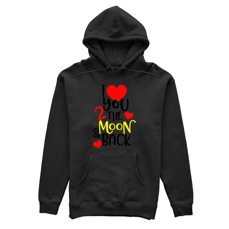 Citation d'amour romantique colorée Femme Sweat à capuche