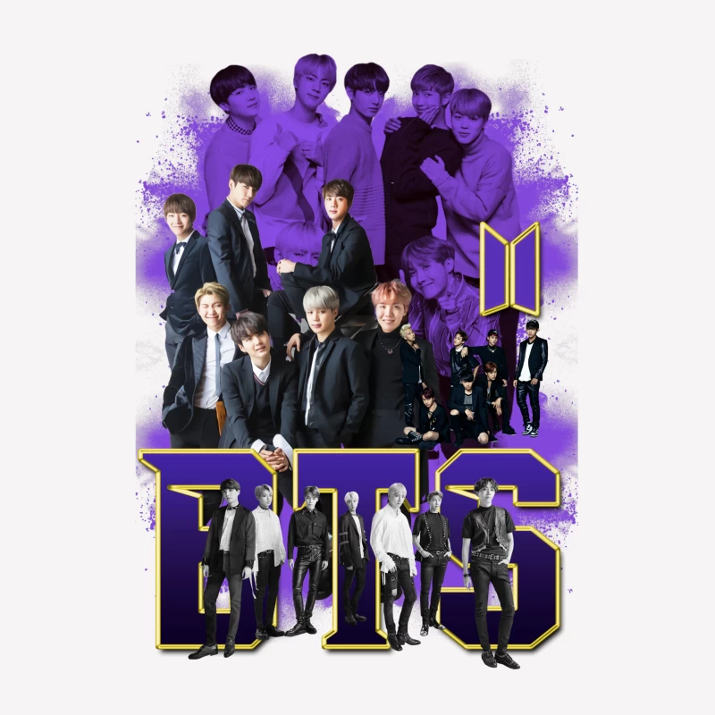 BTS Music Group Collage