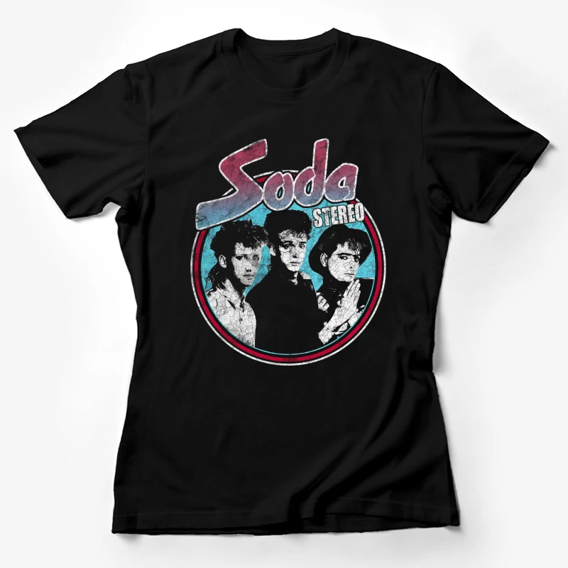 Soda Stereo Vintage Female T-Shirt