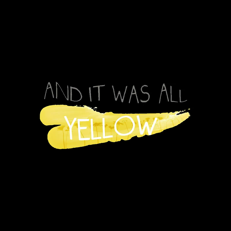 Coldplay Lyrics Yellow Travel Mug