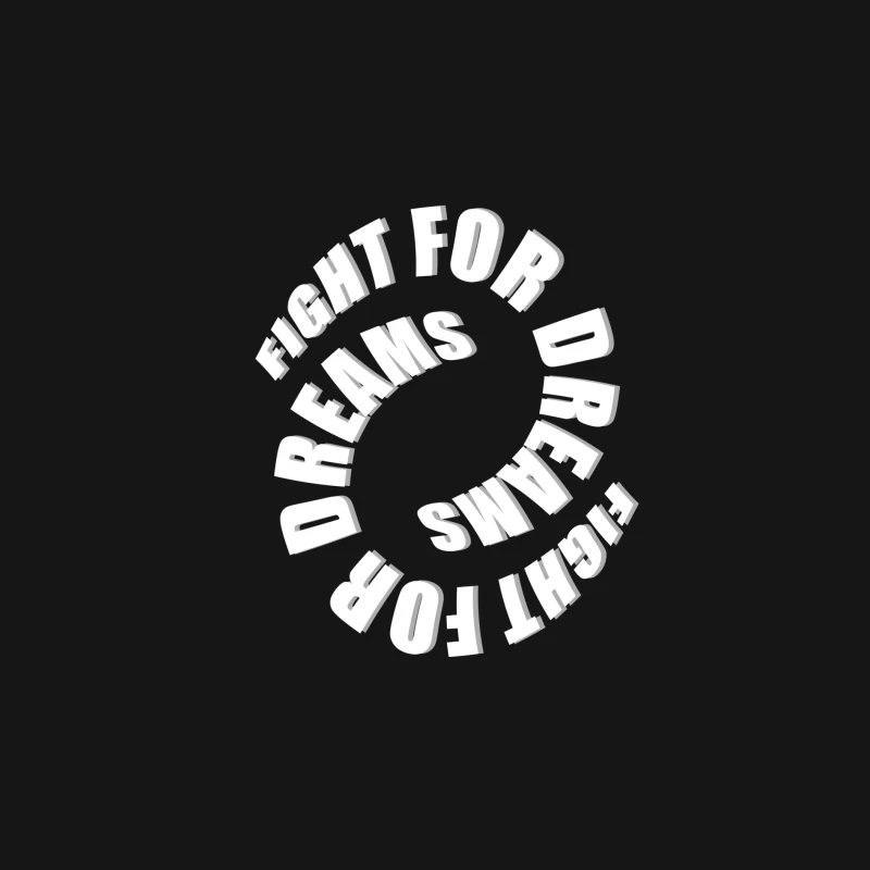 Kämpfe für deine Träume – Spiraldesign Herren Langarm T-Shirt
