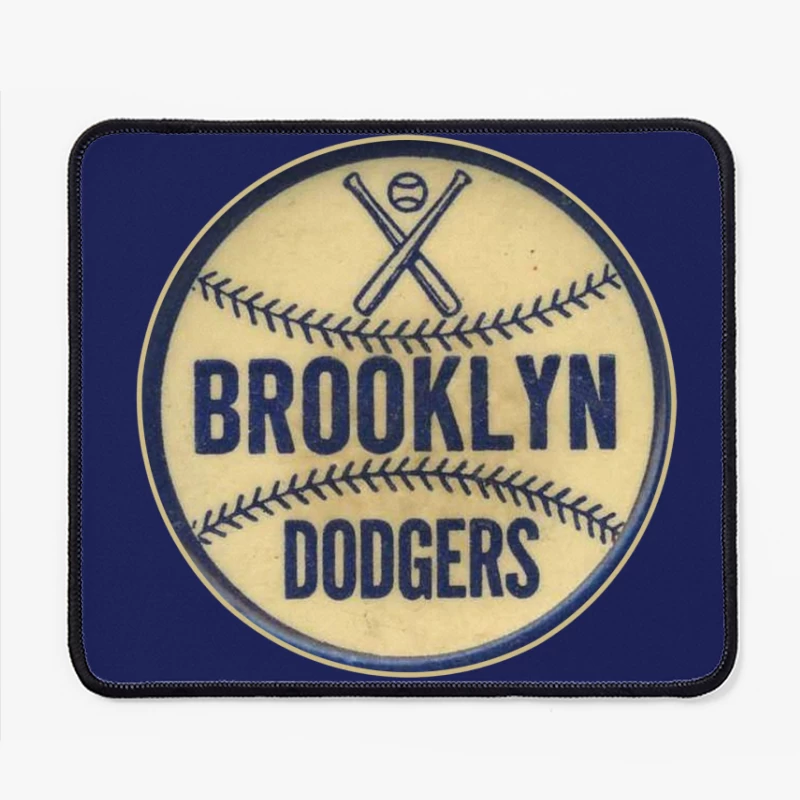 VINTAGE BROOKLYN DODGERS Mouse Pad