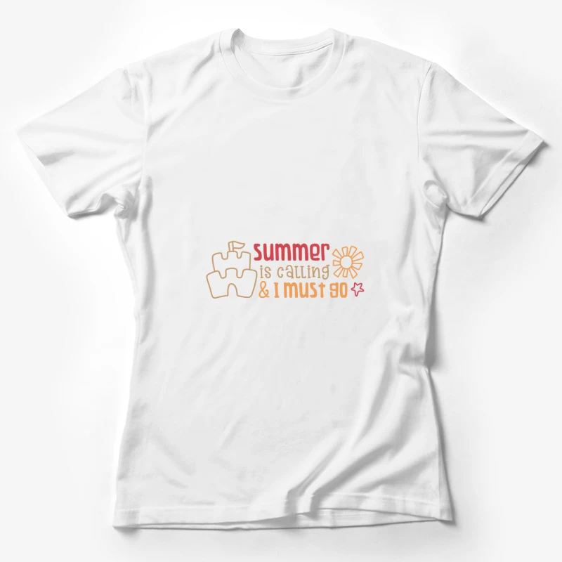 L'appel de l'été Femme T-Shirt