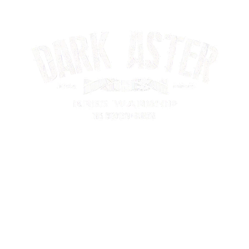 Dark Aster Tapestry