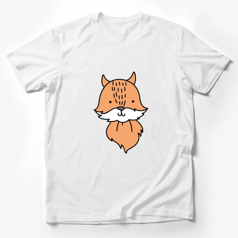 Illustration adorable de renard Homme T-Shirt