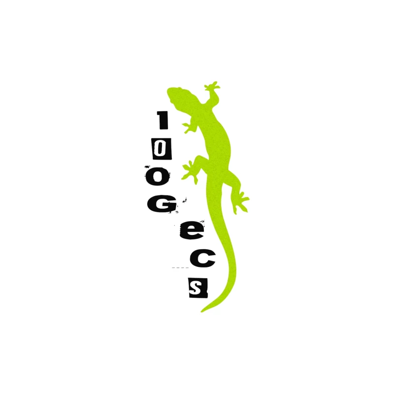 Gecko Logo Design Mouse Pad