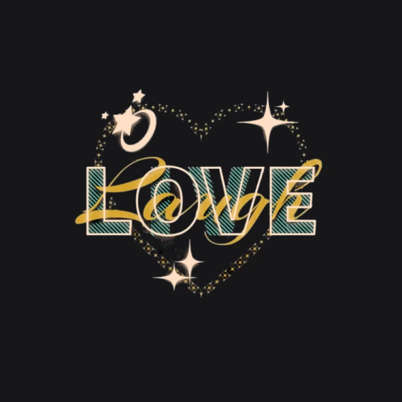 Illustration Amour Étoilé Femme Sweat à capuche