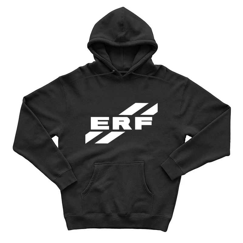 ERF Truck Logo Red Male Pullover Hoodie