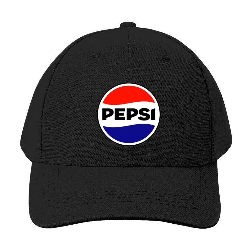 Classic Pepsi Cola Circular Logo Design Baseball Cap