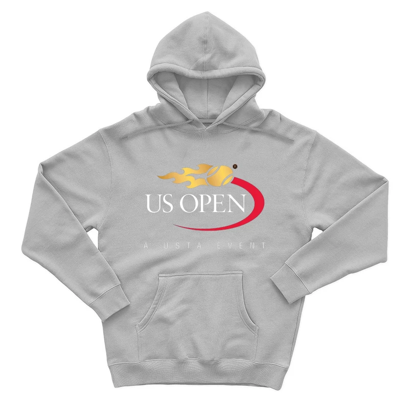 US Open Tennis Championship Tournament Logo Design Male Pullover Hoodie