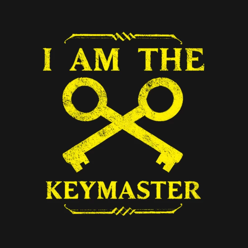 I am the Keymaster (for him) distressed Mouse Pad