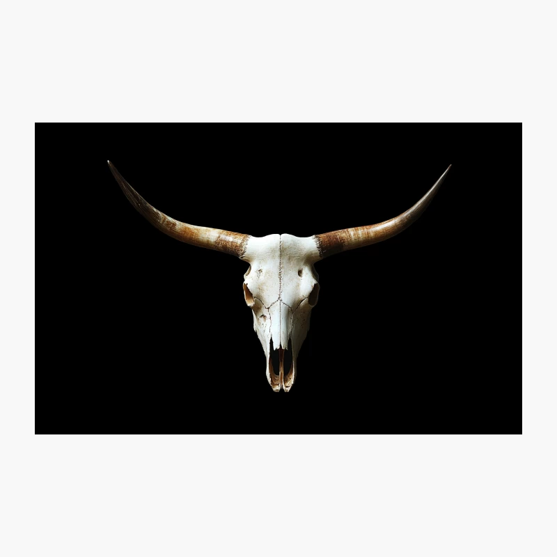 Longhorn Skull: Western Taxidermy Decoration Travel Mug