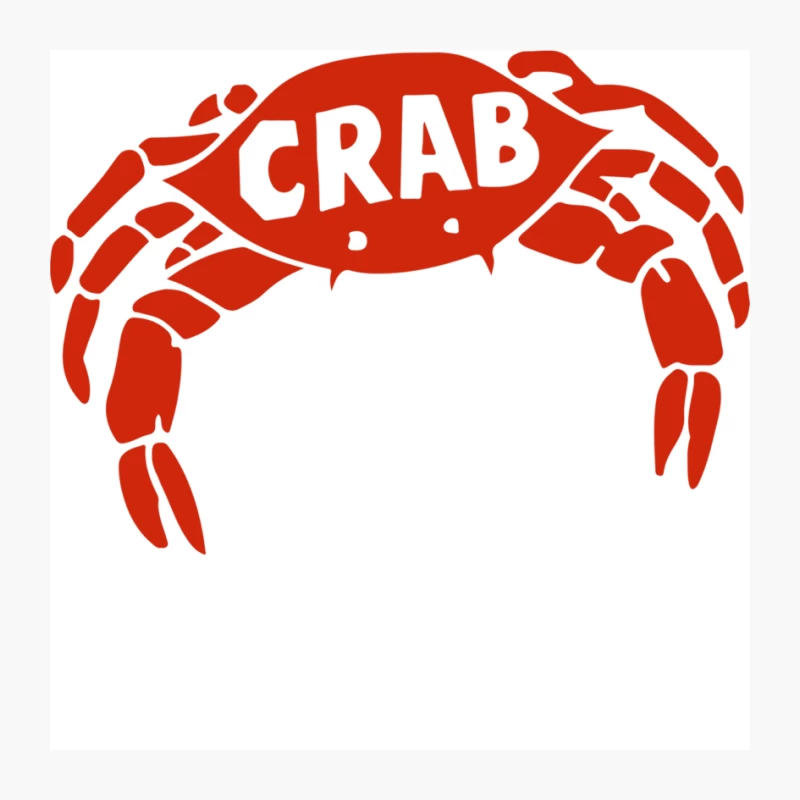 Crab Records Pin