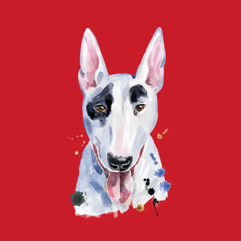 Portrait artistique de bouledogue Femme Sweat à capuche