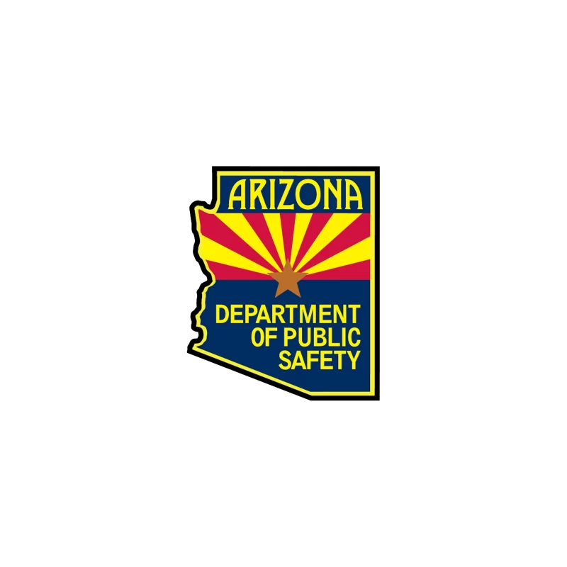 Arizona Department of Public Safety Official Logo Travel Mug