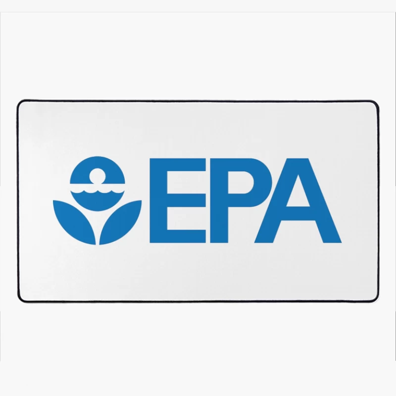 Environmental Protection Agency (EPA) Official Blue Logo Design Desk Mat