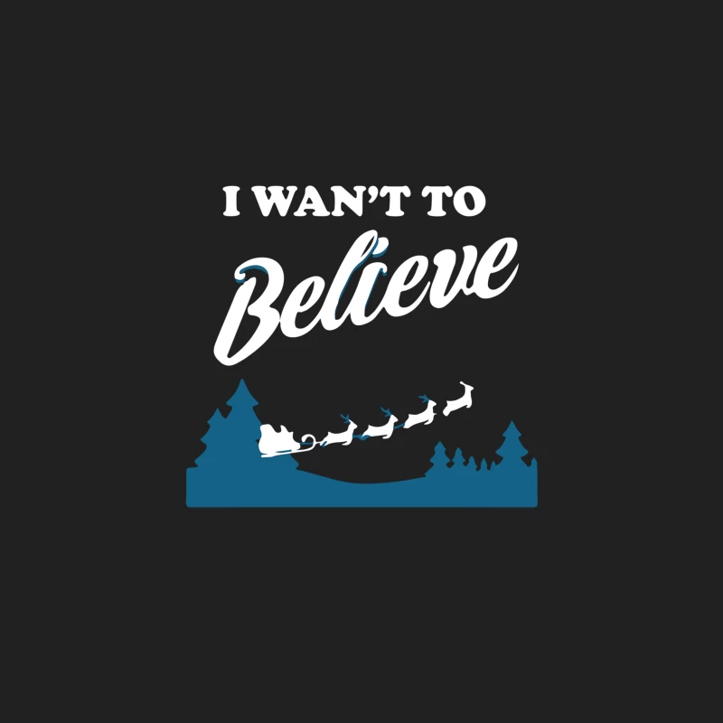 I Want To Believe Christmas Bucket Hat