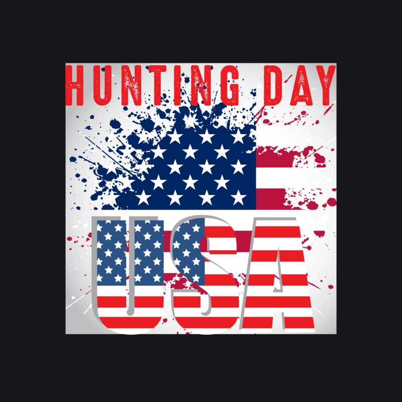 Journée de Chasse USA Femme Sweat à capuche