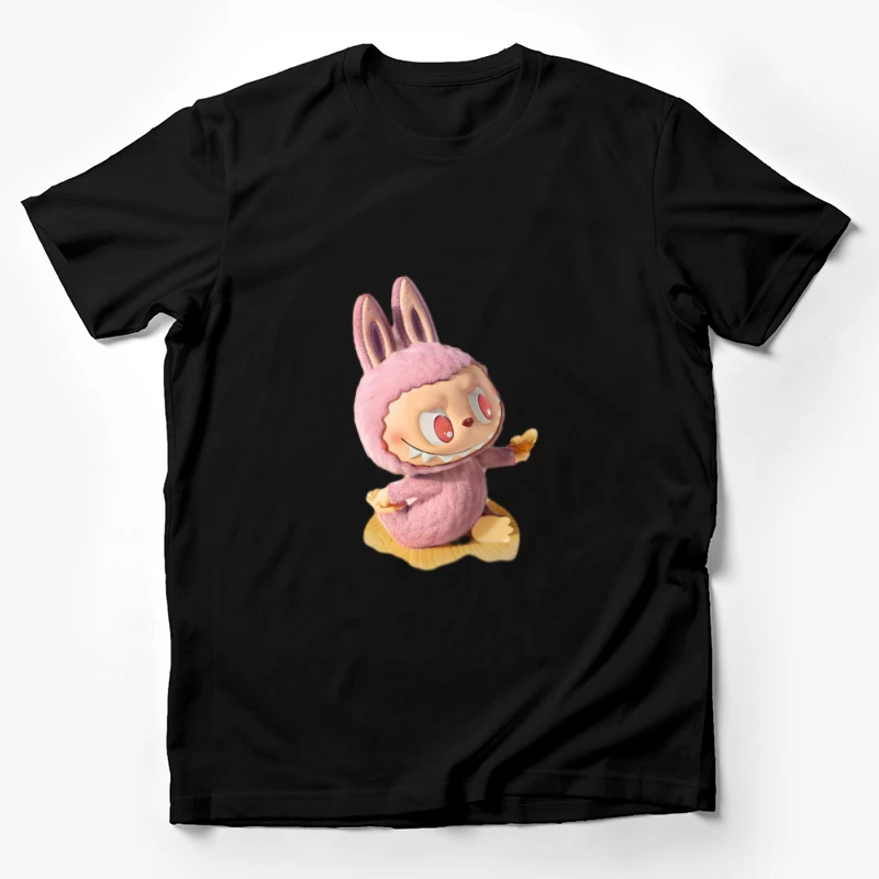 Manga-Plüschfigur in rosa Kostüm Herren T-Shirt