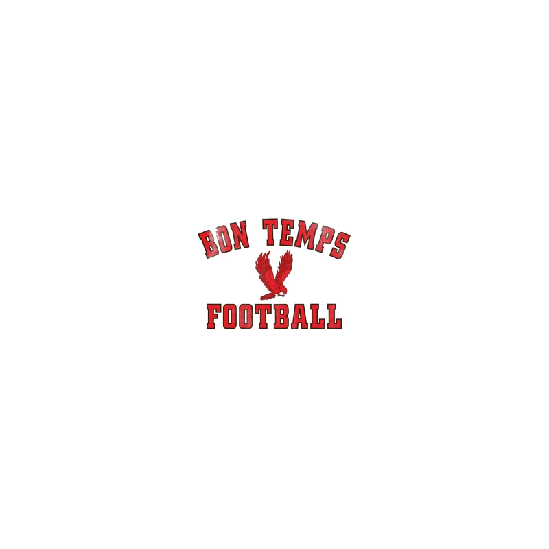 Bon Temps Football Vintage iPhone Case