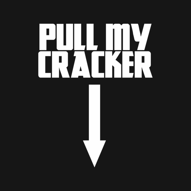 Pull My Cracker Funny Xmas Christmas Mouse Pad