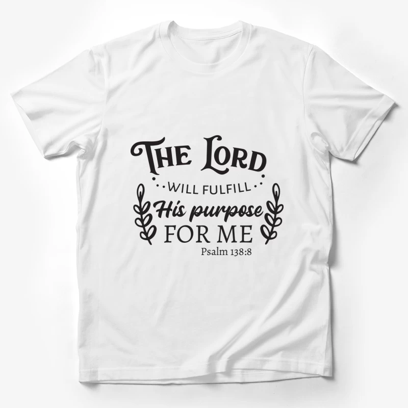 Citation inspirante de la Bible Homme T-Shirt