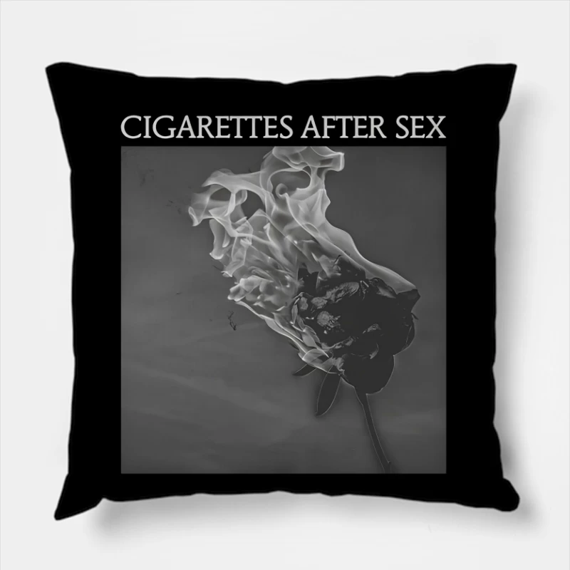 Cigarettes After Sex Art Band Throw Pillow