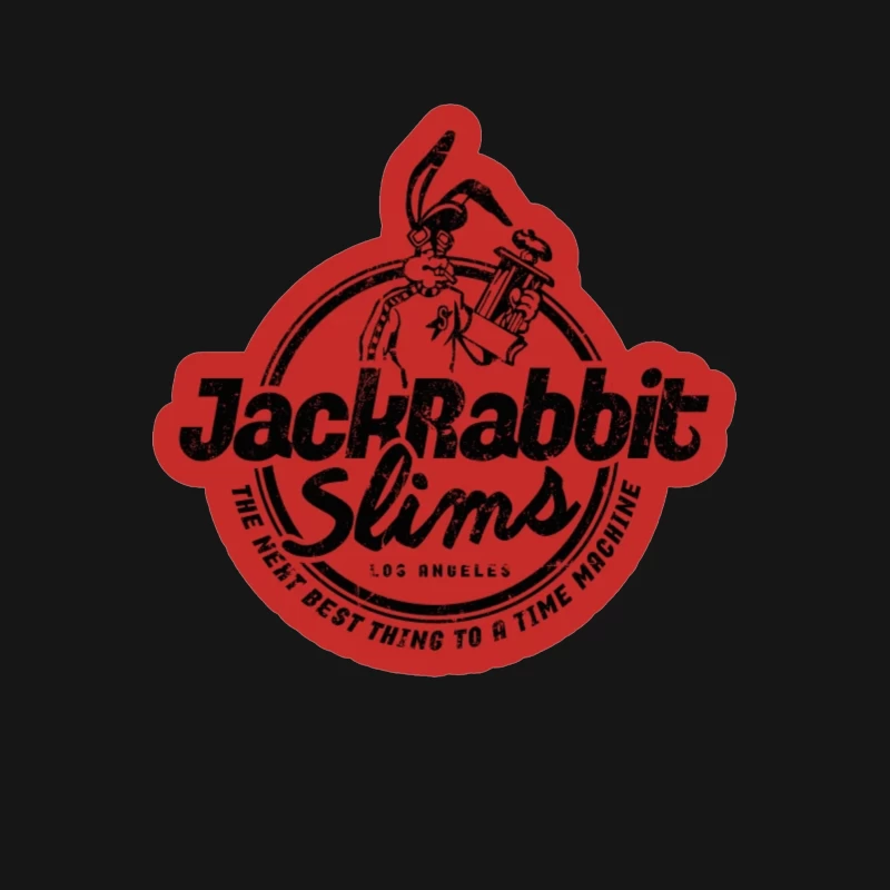 Jack Rabbit Slim's retro Red Male T-Shirt