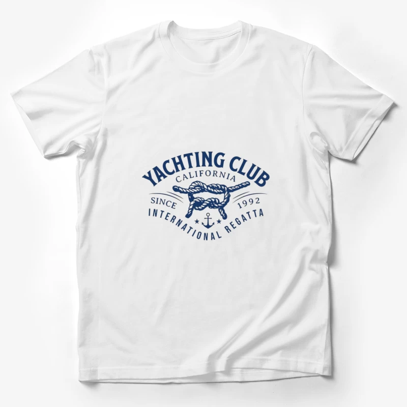 Logo du Club Nautique avec Nœud Homme T-Shirt