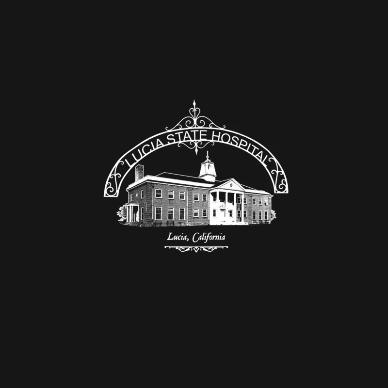 Lucia State Hospital from Ratched Desk Mat