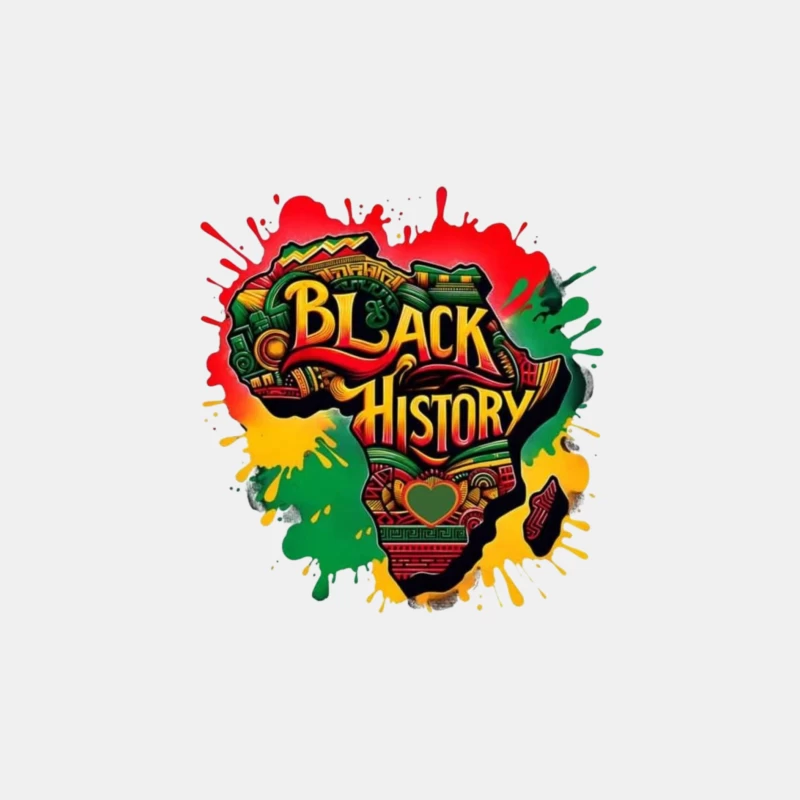 Black History Celebration Artwork Male Tank Top