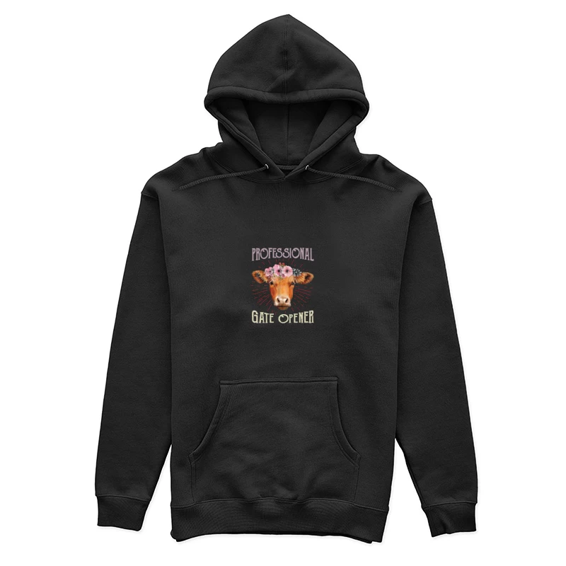 Vache Fleurie - Ouvre-Porte Professionnel Femme Sweat à capuche
