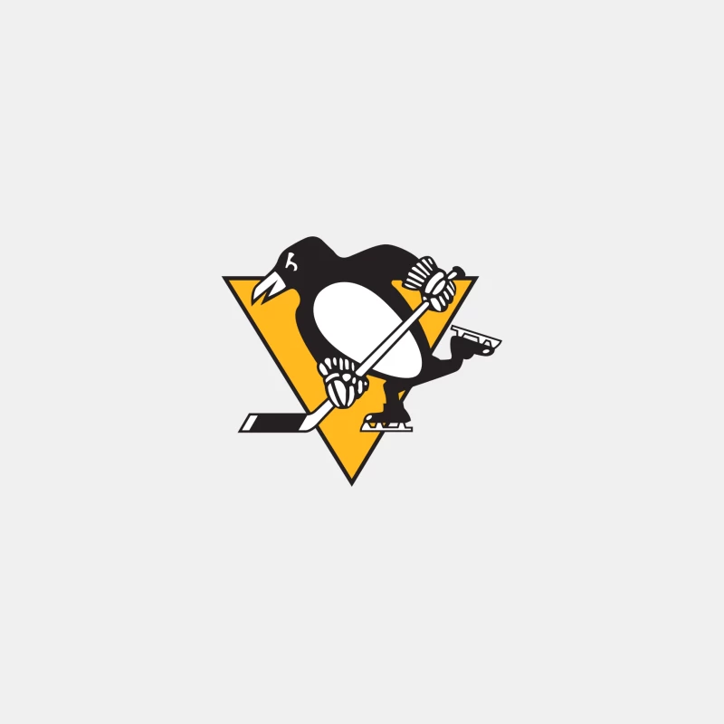 Pittsburgh Penguins NHL Hockey Team Logo Male Tank Top