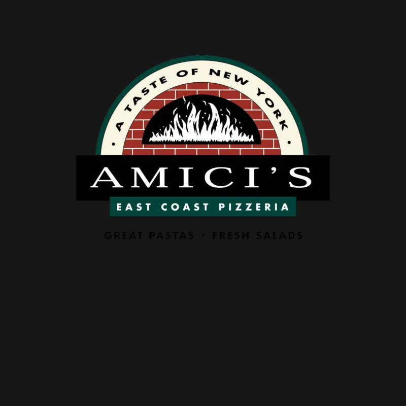 Amici's Pizza New York Male Long Sleeve T-Shirt