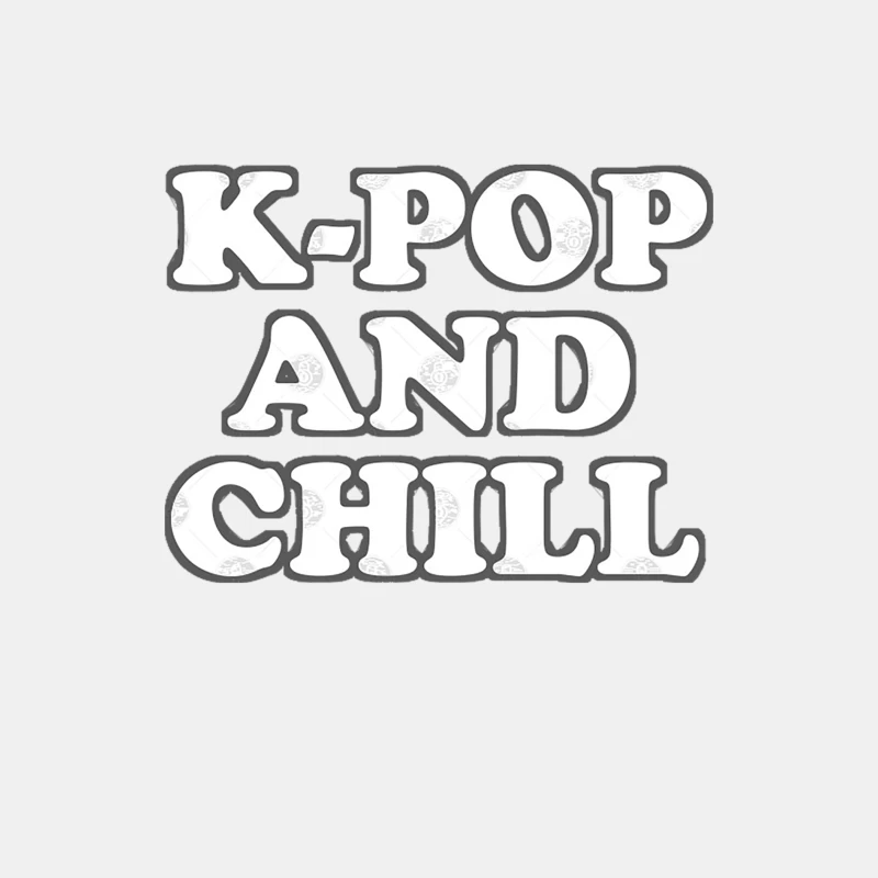 Cute K-Pop and Chill K Pop Korean Pop Music Male Tank Top